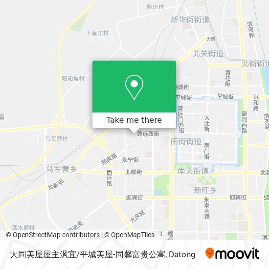 大同美屋屋主沨宜/平城美屋-同馨富贵公寓 map