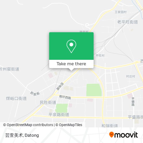 芸萱美术 map