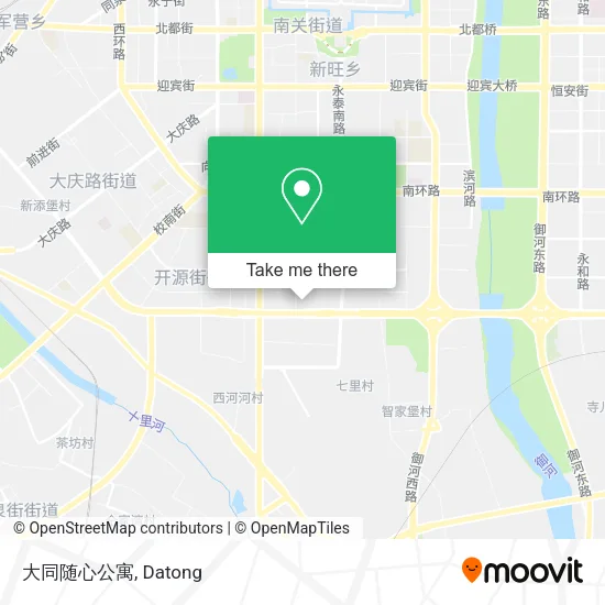 大同随心公寓 map
