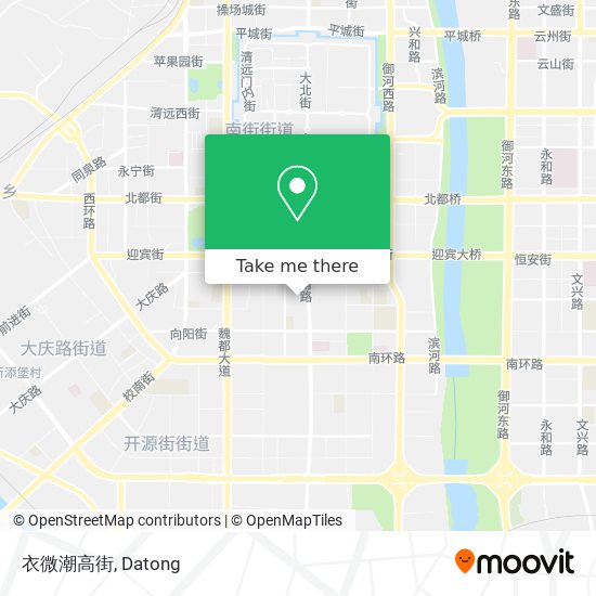 衣微潮高街 map