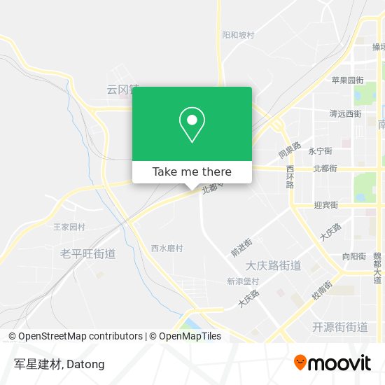 军星建材 map