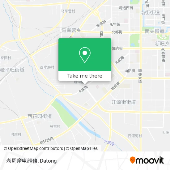 老周摩电维修 map