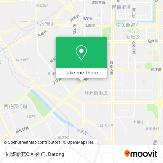 同煤新苑C区-西门 map