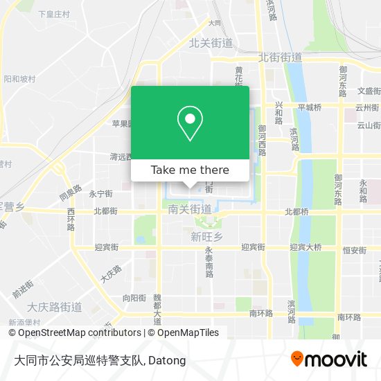 大同市公安局巡特警支队 map