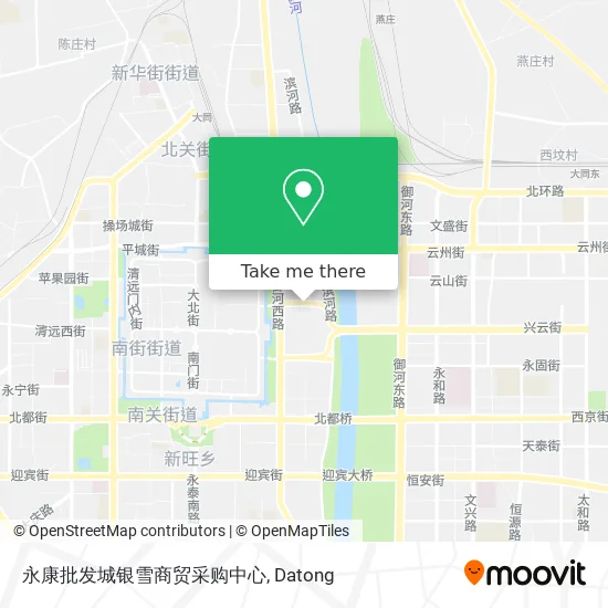 永康批发城银雪商贸采购中心 map