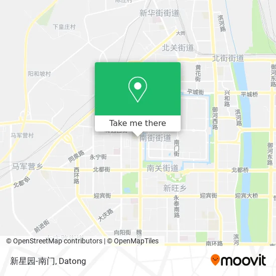 新星园-南门 map