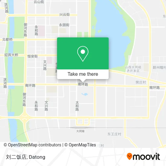 刘二饭店 map