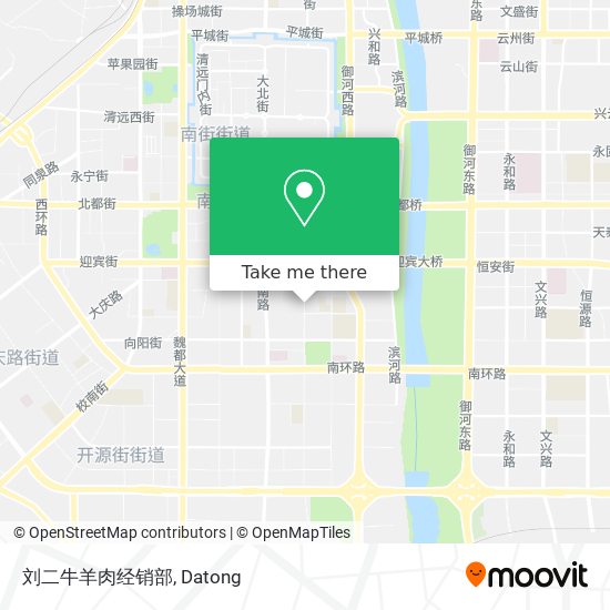 刘二牛羊肉经销部 map
