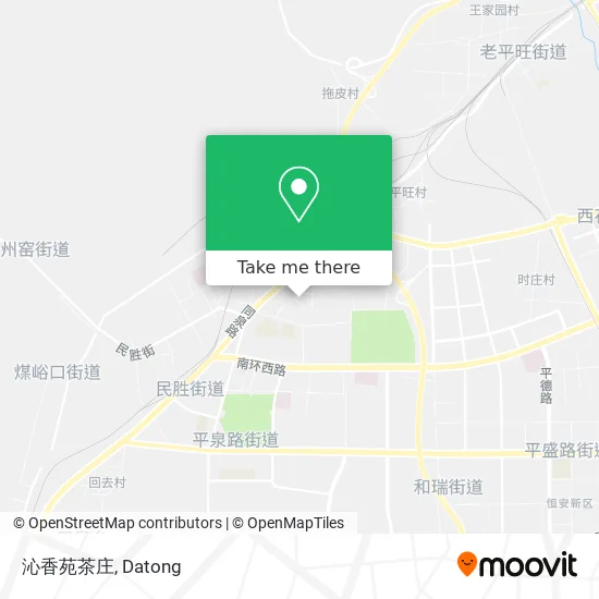 沁香苑茶庄 map