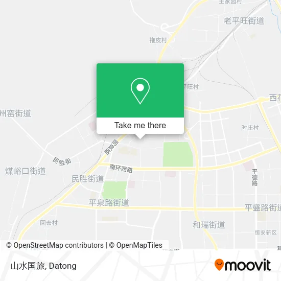 山水国旅 map
