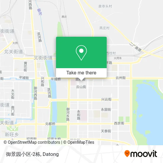 御景园小区-2栋 map