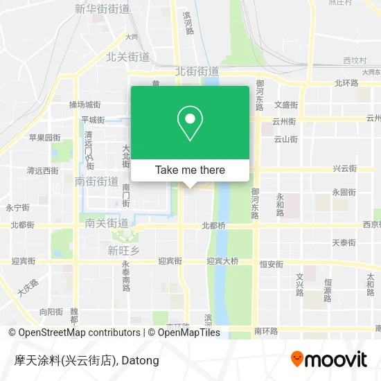 摩天涂料(兴云街店) map