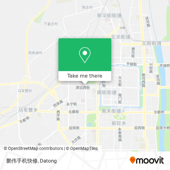 鹏伟手机快修 map