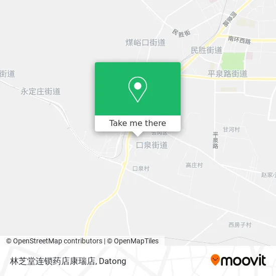 林芝堂连锁药店康瑞店 map