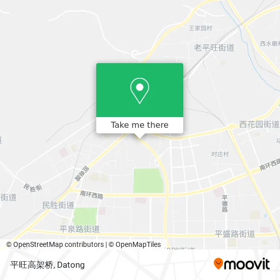 平旺高架桥 map