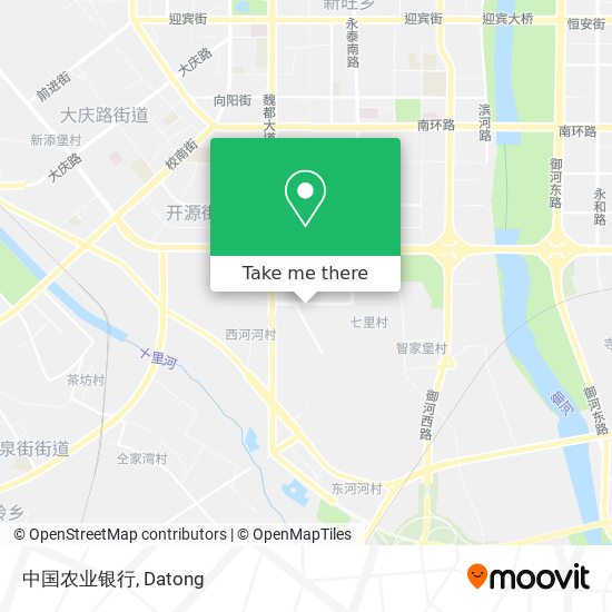 中国农业银行 map