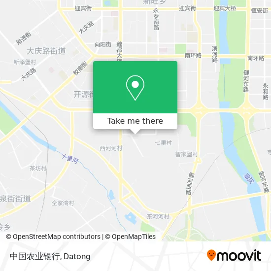 中国农业银行 map