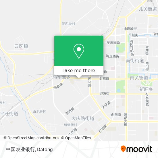 中国农业银行 map