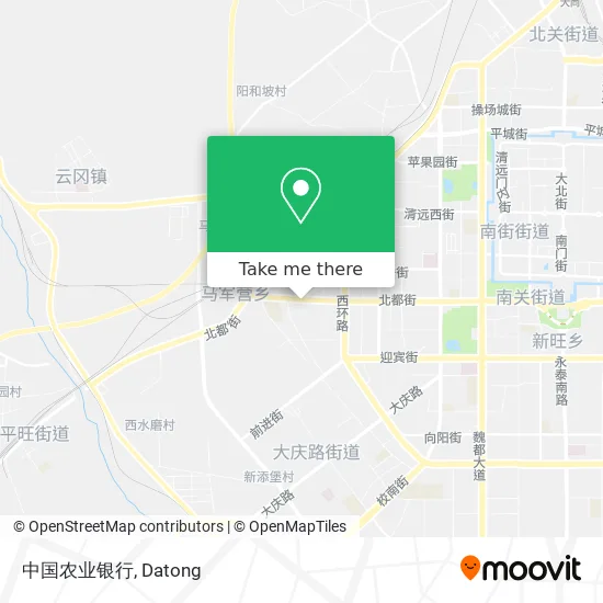 中国农业银行 map
