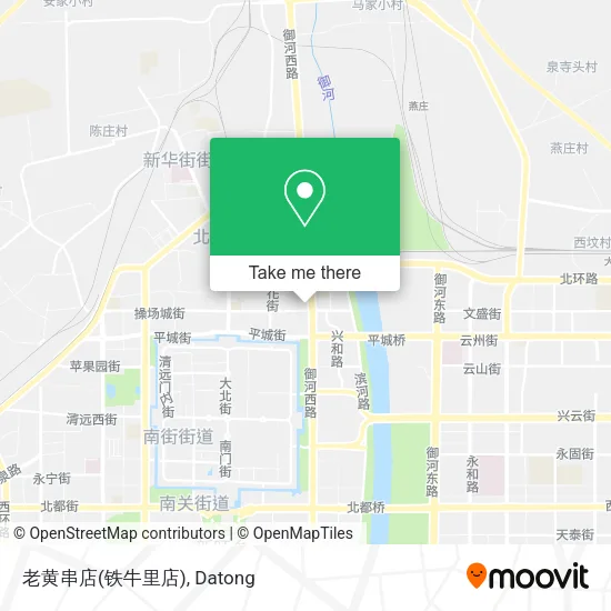 老黄串店(铁牛里店) map