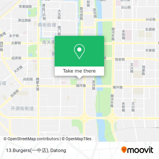 13.Burgers(一中店) map