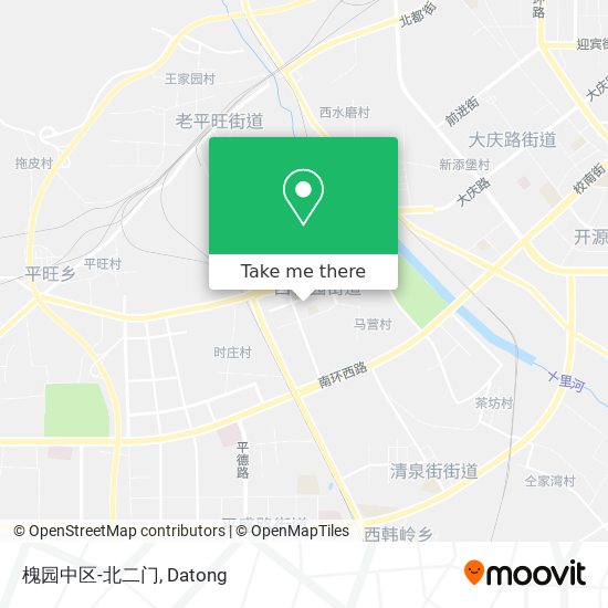 槐园中区-北二门 map