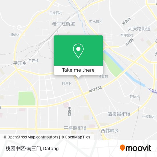 桃园中区-南三门 map