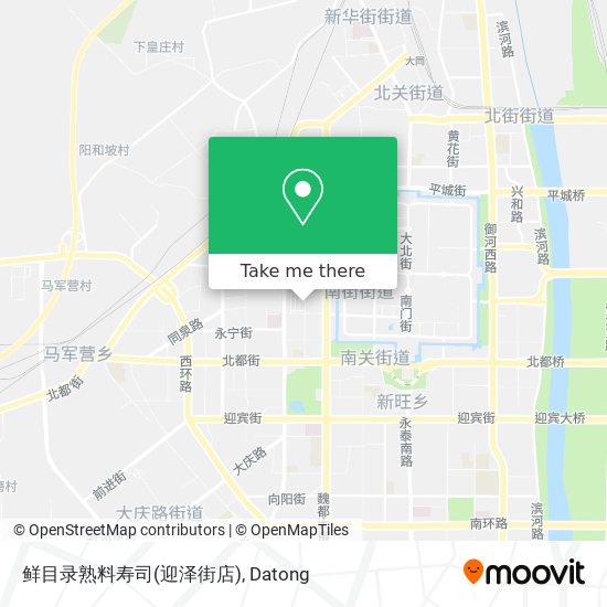 鲜目录熟料寿司(迎泽街店) map
