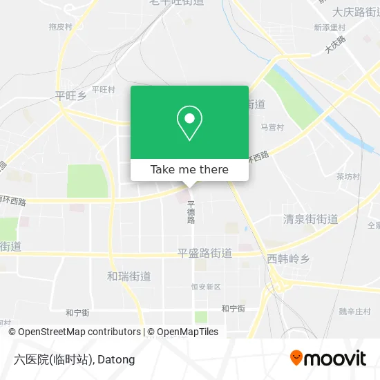 六医院(临时站) map