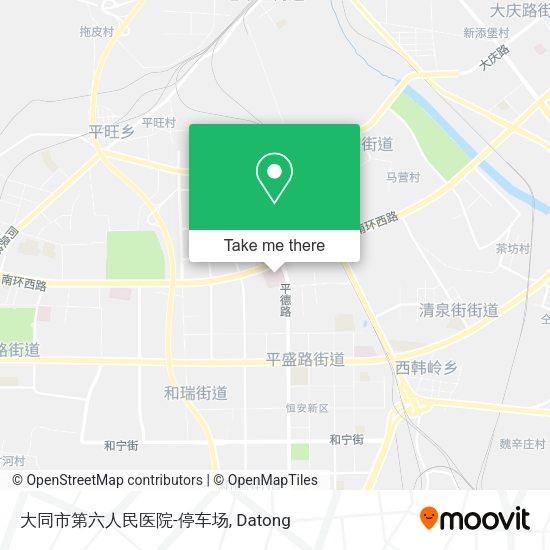 大同市第六人民医院-停车场 map