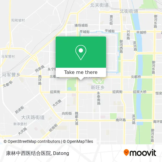 康林中西医结合医院 map