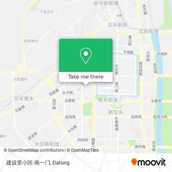 建设里小区-南一门 map