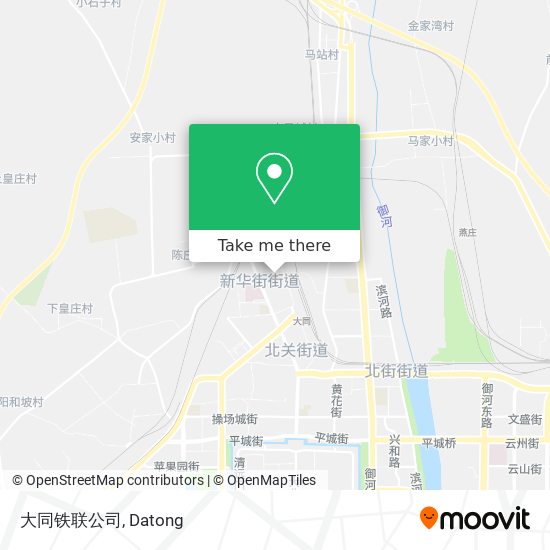 大同铁联公司 map