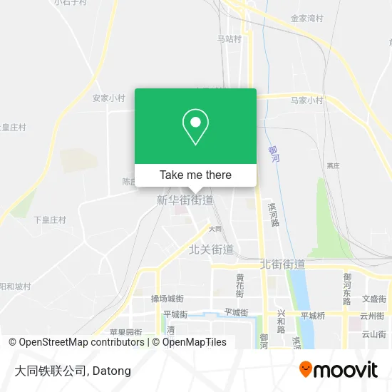 大同铁联公司 map