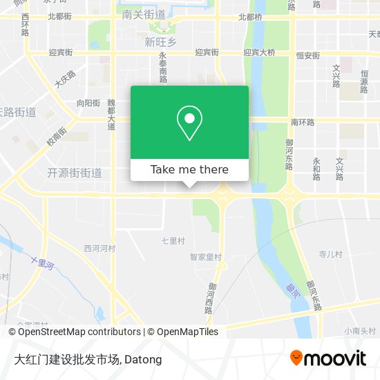 大红门建设批发市场 map