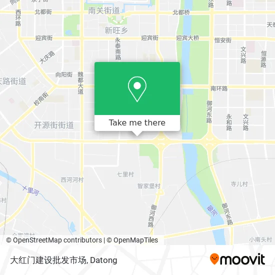 大红门建设批发市场 map