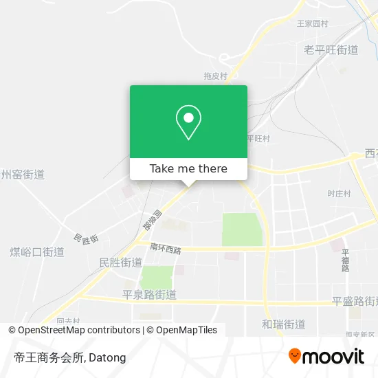 帝王商务会所 map