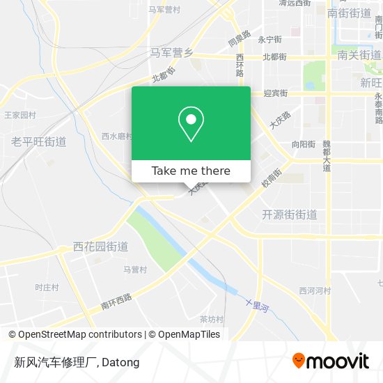 新风汽车修理厂 map