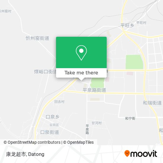 康龙超市 map
