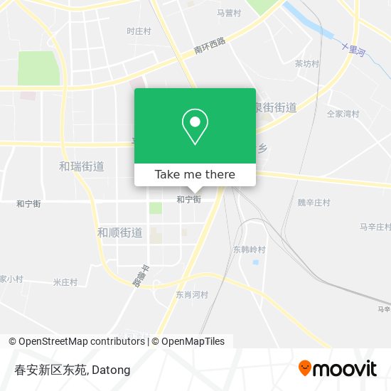 春安新区东苑 map