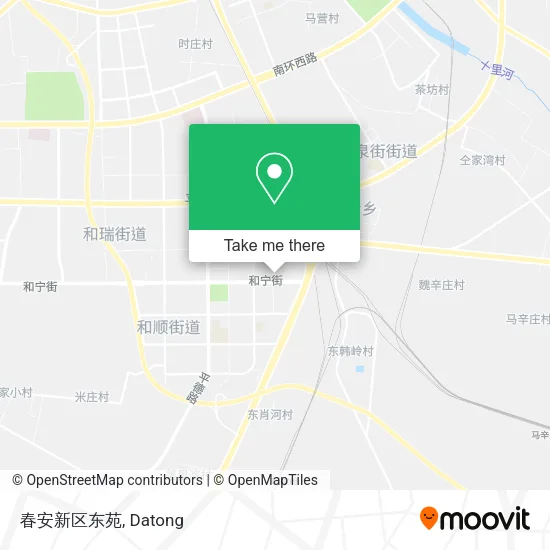 春安新区东苑 map