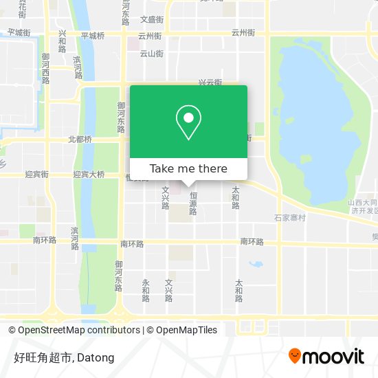 好旺角超市 map