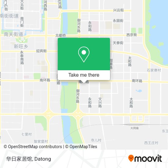 华日家居馆 map