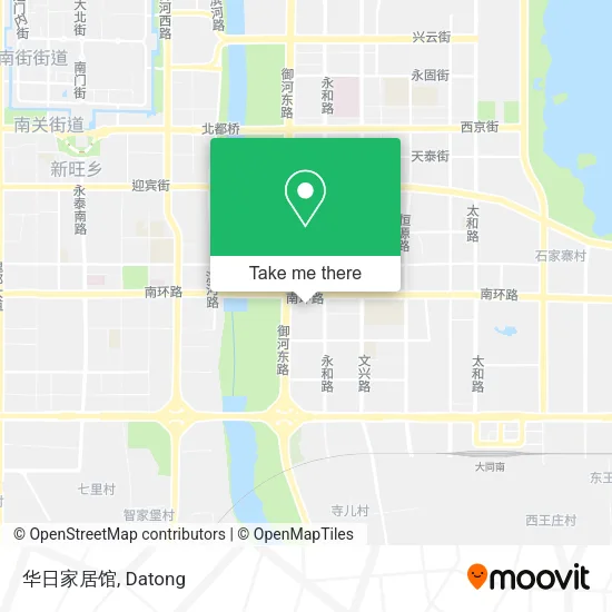 华日家居馆 map