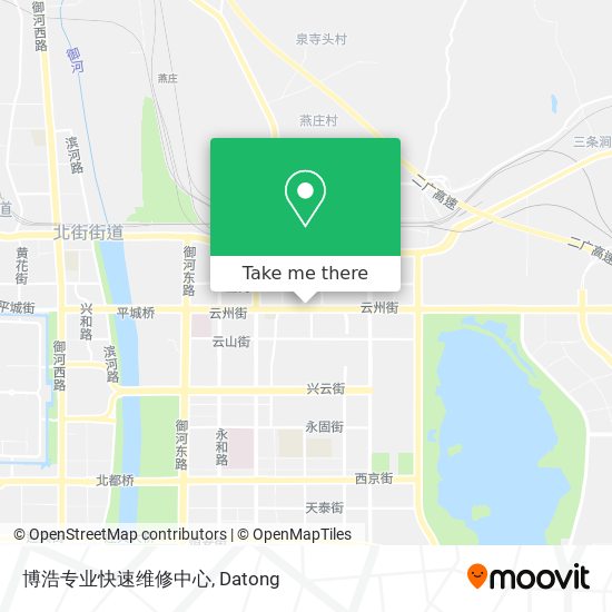 博浩专业快速维修中心 map