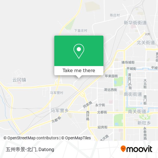 五州帝景-北门 map