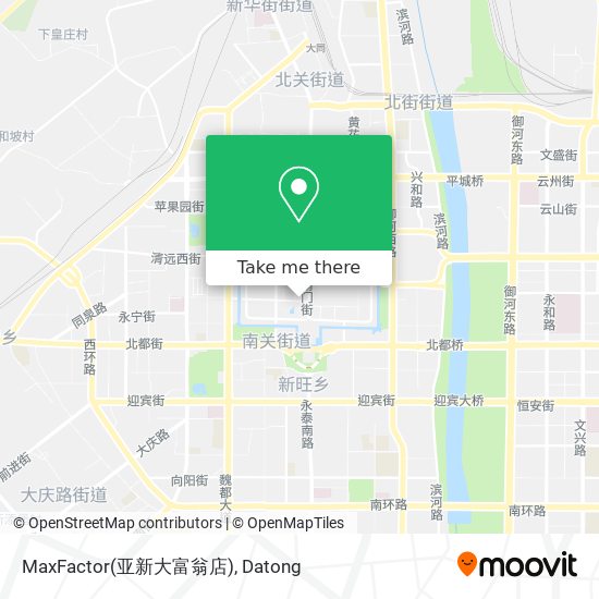 MaxFactor(亚新大富翁店) map