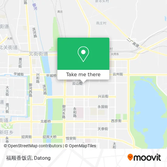 福顺香饭店 map