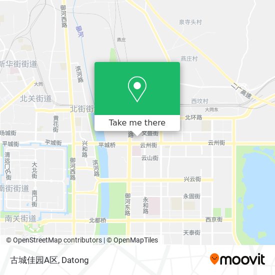 古城佳园A区 map