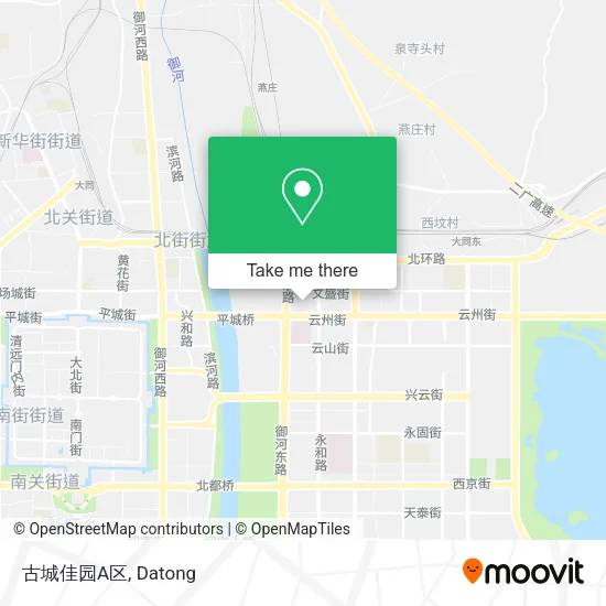 古城佳园A区 map